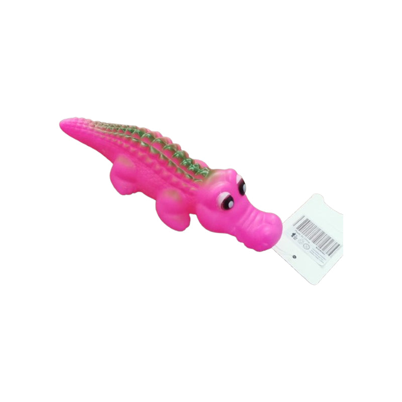 Dog Toy Squeaky Crocodile Alligator