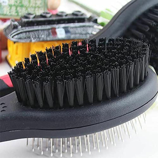 Double Sided Fur Grooming Brush