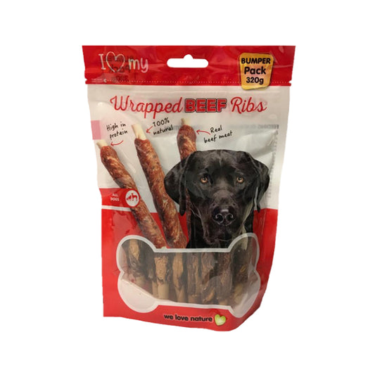 Wrapped Beef Ribs Dog Treats