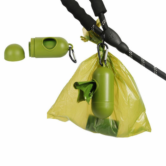 Dog Poop Bag Dispenser with 2 Rolls