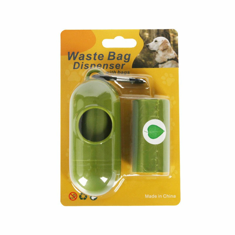 Dog Poop Bag Dispenser with 2 Rolls