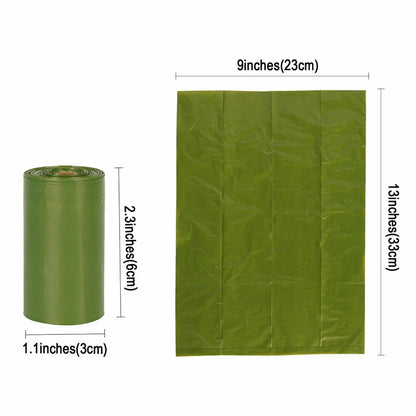 Dog Poop Bag Dispenser with 2 Rolls