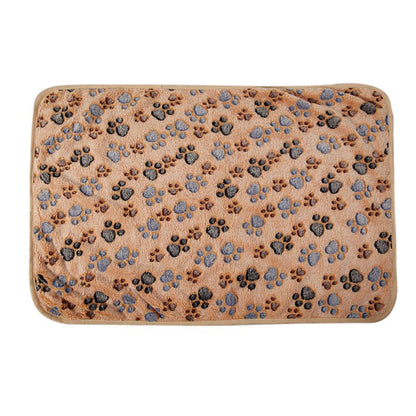 Soft 'n Warm Pet Mat - Paw Print