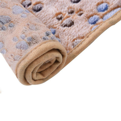 Soft 'n Warm Pet Mat - Paw Print