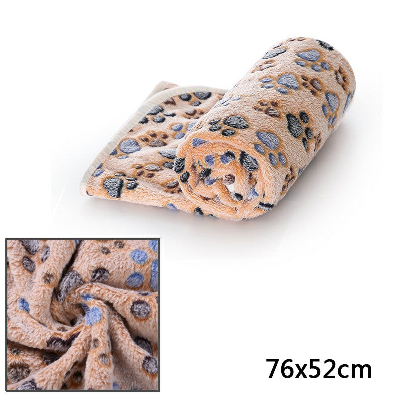 Soft 'n Warm Pet Mat - Paw Print