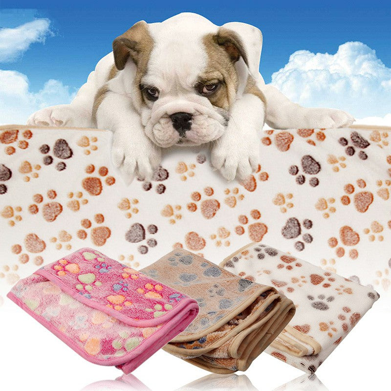 Soft 'n Warm Pet Mat - Paw Print