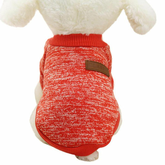 Cozy Knitted Dog Jacket for Winter