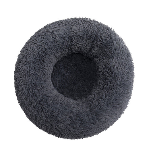 SnugglePaws Round Calming Pet Bed