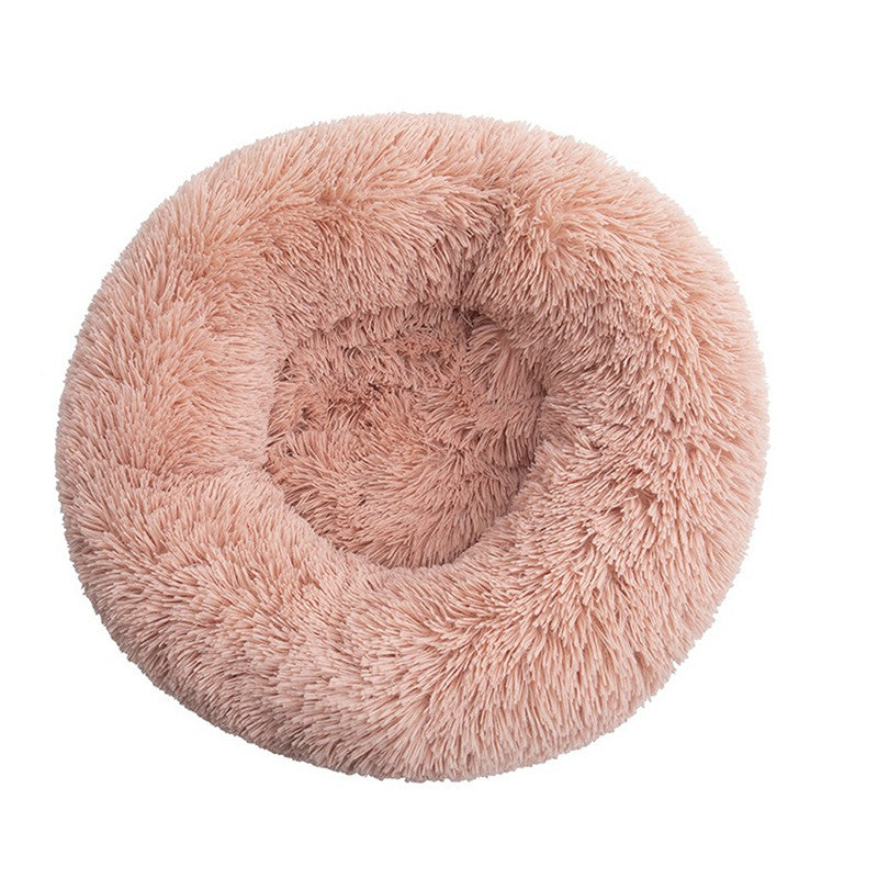 SnugglePaws Round Calming Pet Bed