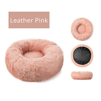 SnugglePaws Round Calming Pet Bed