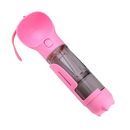Portable Water Bottle with Food Dispenser