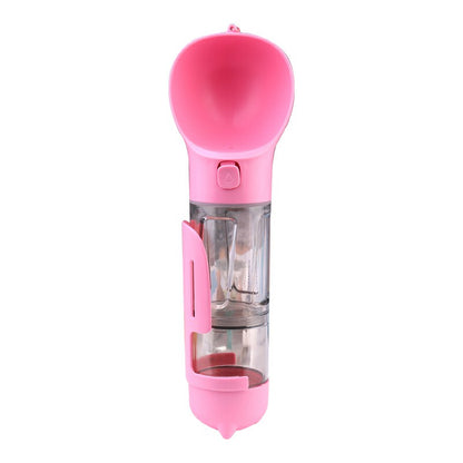 Portable Water Bottle with Food Dispenser