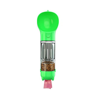 Portable Water Bottle with Food Dispenser
