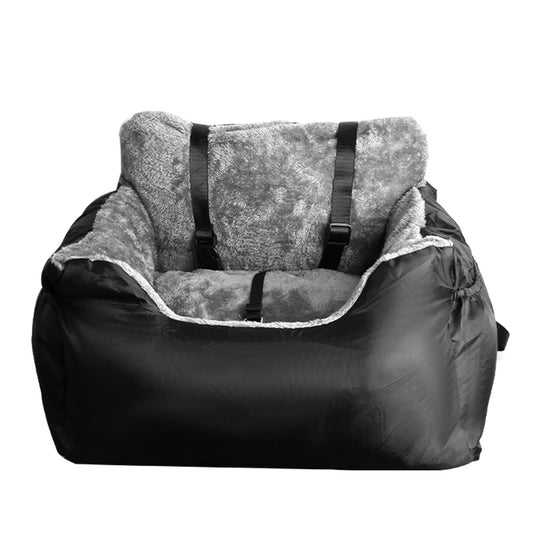 Plush Travel Companion Pet Car Booster Seat