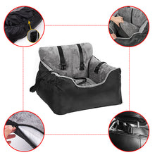 Plush Travel Companion Pet Car Booster Seat