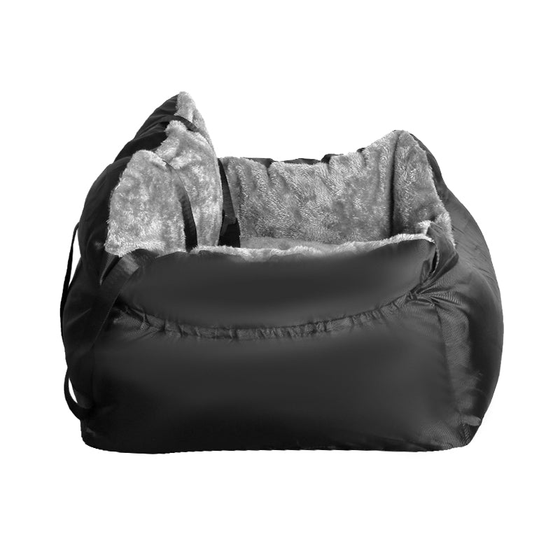 Plush Travel Companion Pet Car Booster Seat