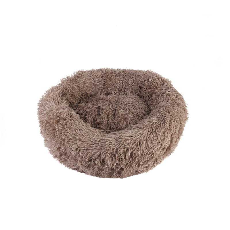 Plush Round Pet Bed