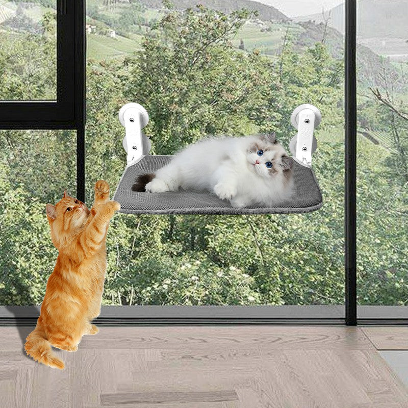 Cordless Folding Cat Window Hammock