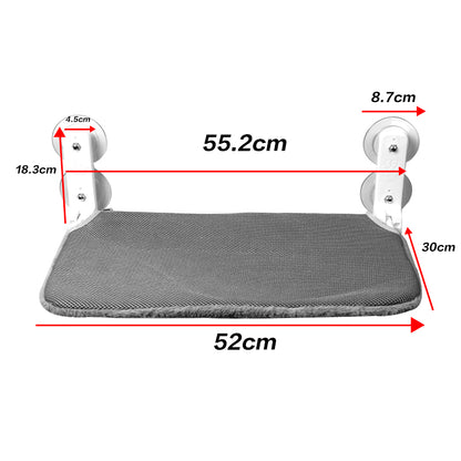 Cordless Folding Cat Window Hammock