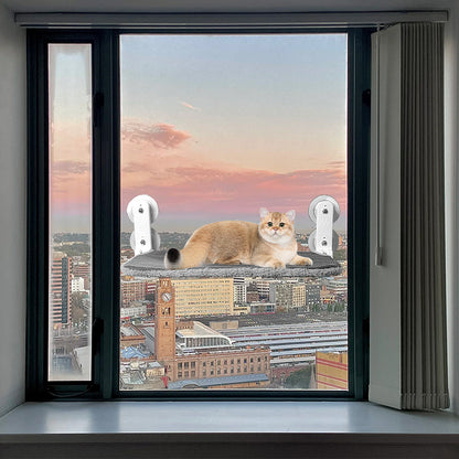 Cordless Folding Cat Window Hammock