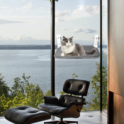 Cordless Folding Cat Window Hammock