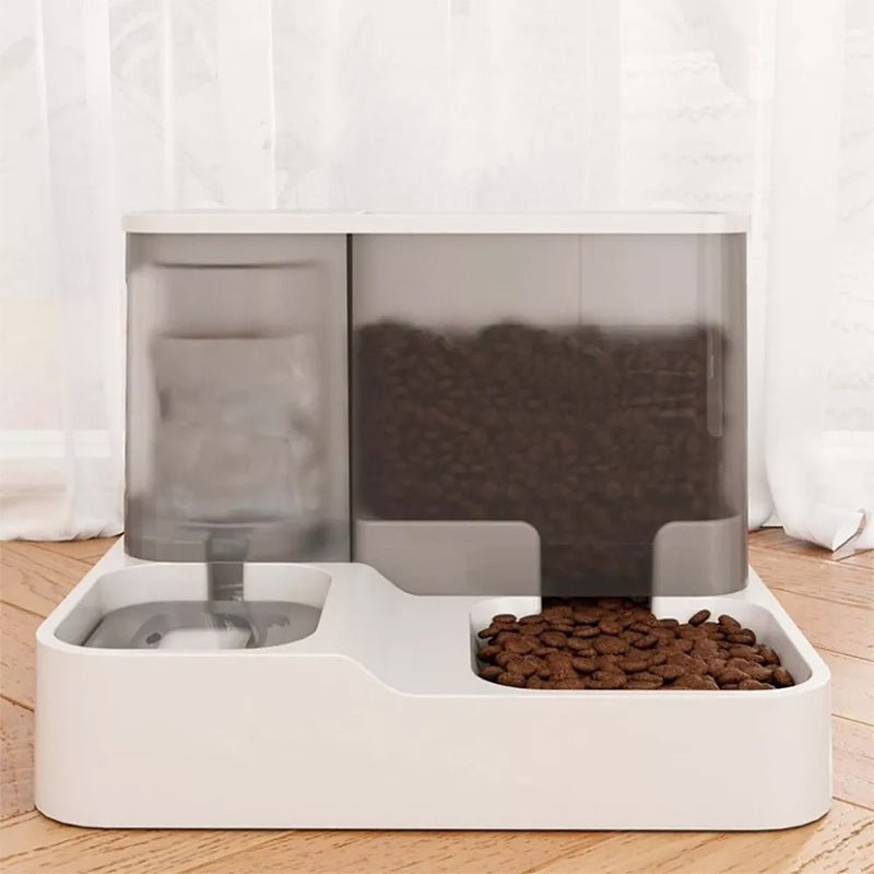 2-in-1 Pet Feeder and Water Dispenser Bowl