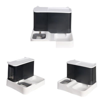 2-in-1 Pet Feeder and Water Dispenser Bowl