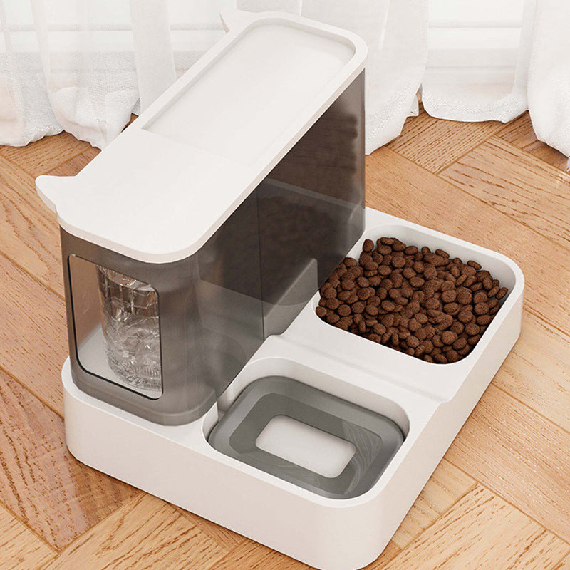 2-in-1 Pet Feeder and Water Dispenser Bowl