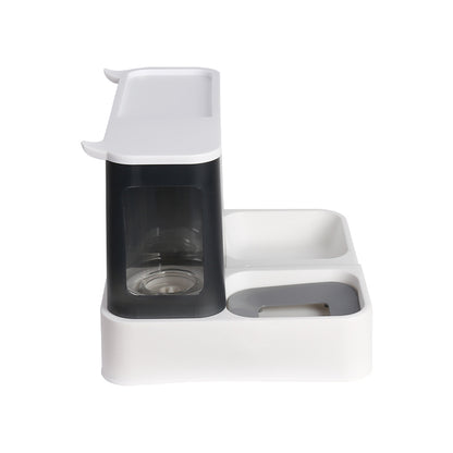 2-in-1 Pet Feeder and Water Dispenser Bowl