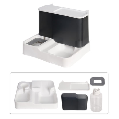 2-in-1 Pet Feeder and Water Dispenser Bowl