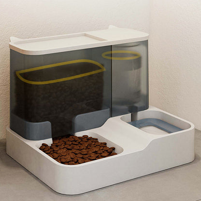 2-in-1 Pet Feeder and Water Dispenser Bowl