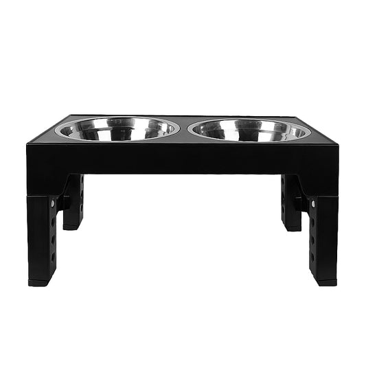 Elevated Dog Bowls with 5 Adjustable Heights