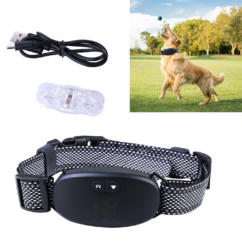 Wiederaufladbares Anti-Bell-Halsband von PetControl