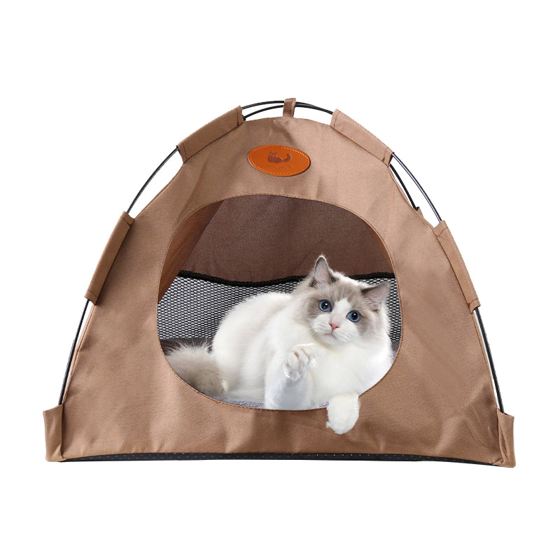 Cozy Retreat Pet Tent with Soft Bed Pad