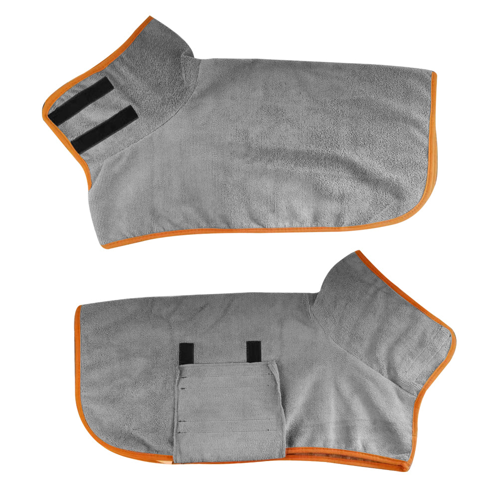 QuickDry Microfiber Dog Bathrobe