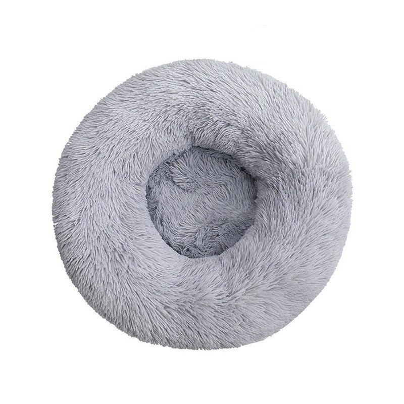 SnugglePaws Round Calming Pet Bed