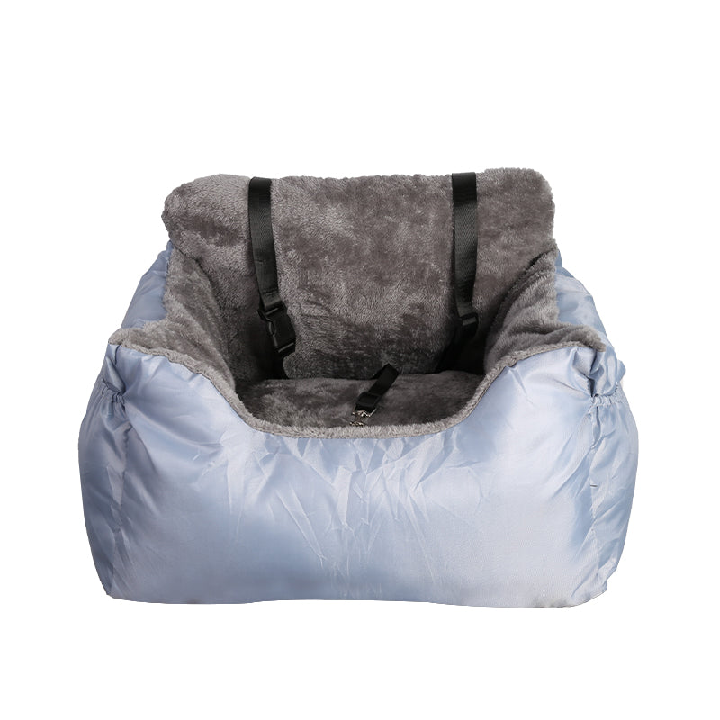Plush Travel Companion Pet Car Booster Seat