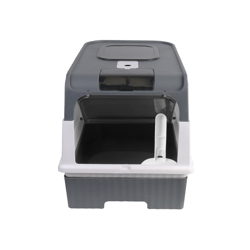 Large Cat Litter Box with Anti-Splashing Design