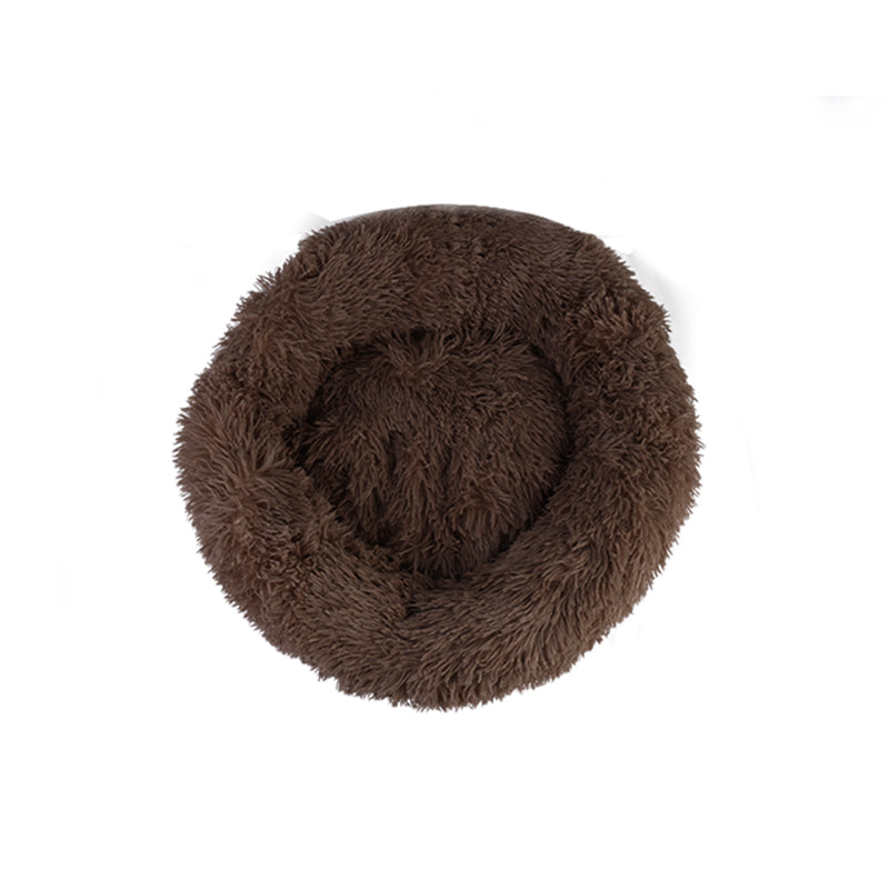 Plush Round Pet Bed