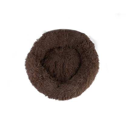 Plush Round Pet Bed