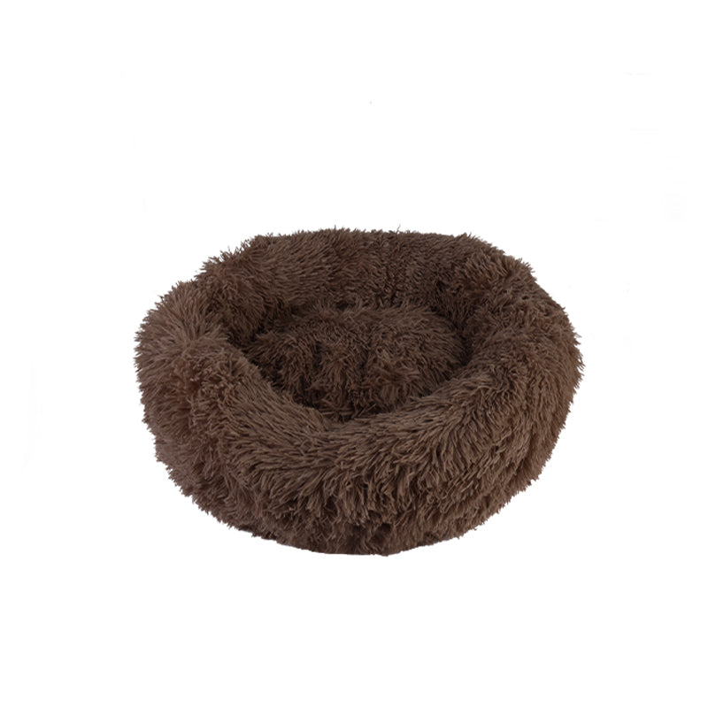 Plush Round Pet Bed