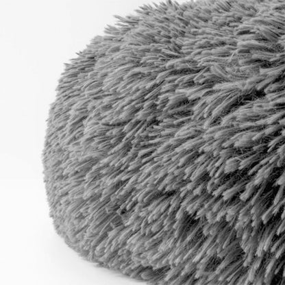 Plush Round Pet Bed