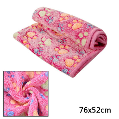 Soft 'n Warm Pet Mat - Paw Print