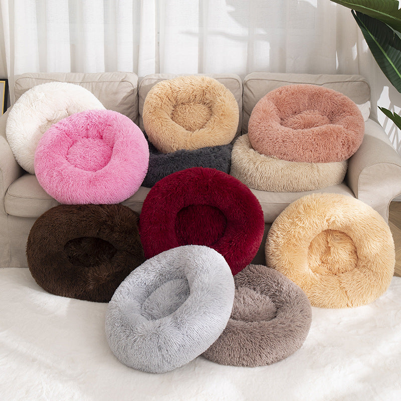 Cozy Donut Pet Bed