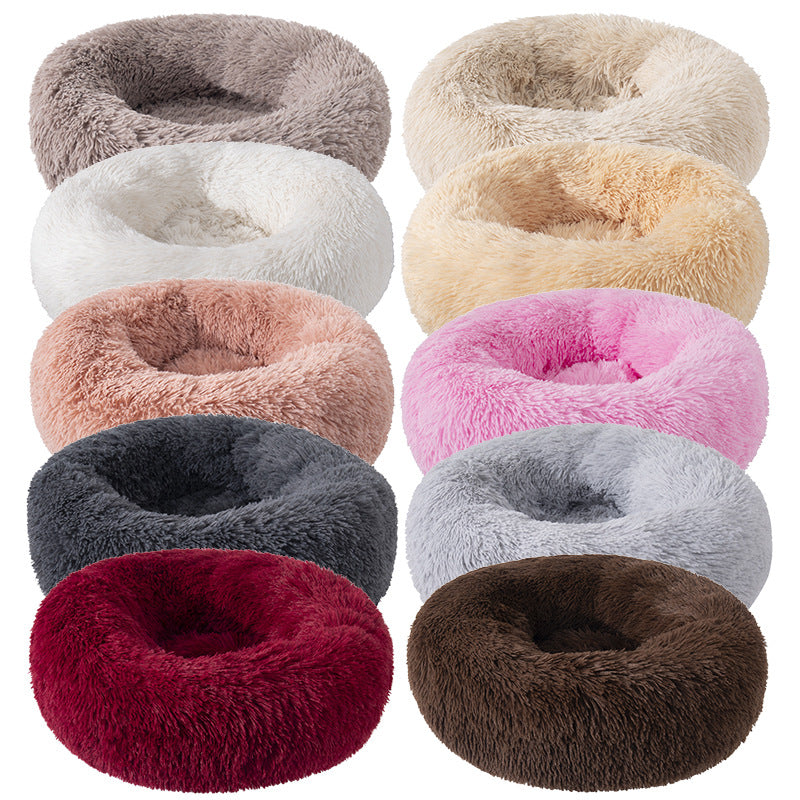 Cozy Donut Pet Bed