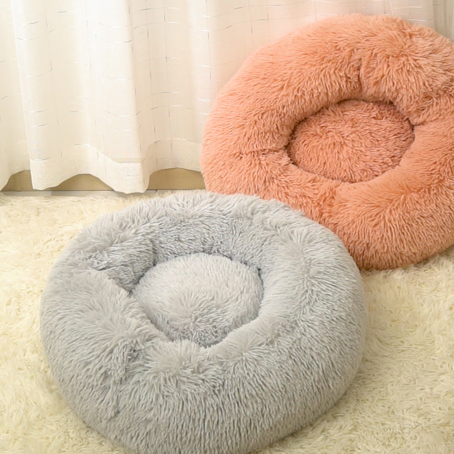 Cozy Donut Pet Bed
