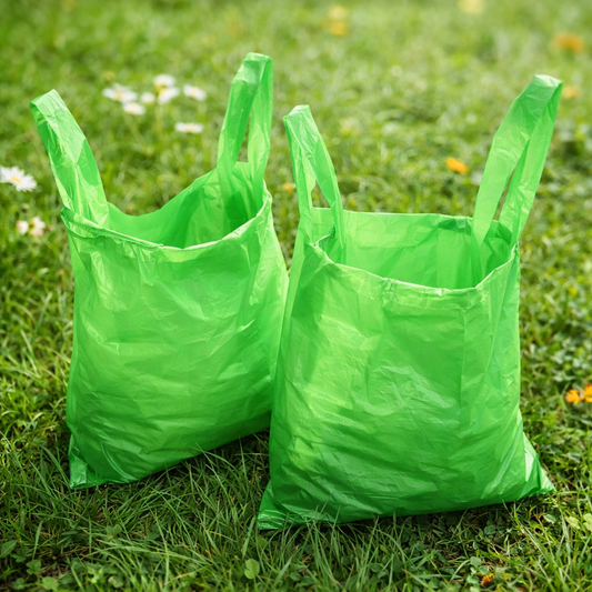 Degradable Doggy Bags with Tie Handles — main