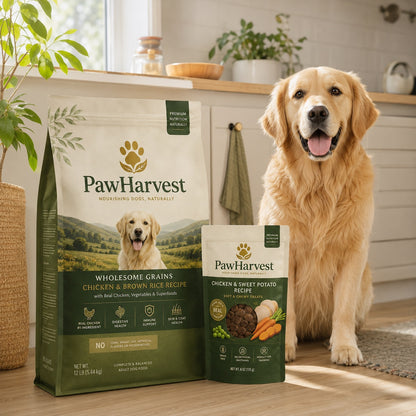 PawHarvest Chicken & Brown Rice Adult Dog Food